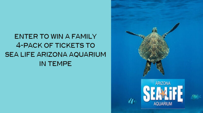 4 pack of tickets to Sea Life Arizona Aquarium