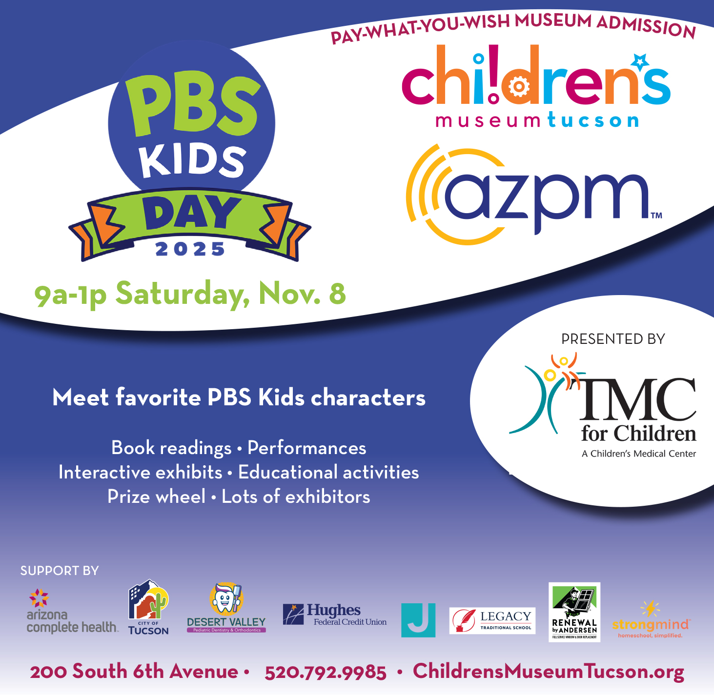 PBS Kids Day at Children's Museum Tucson
