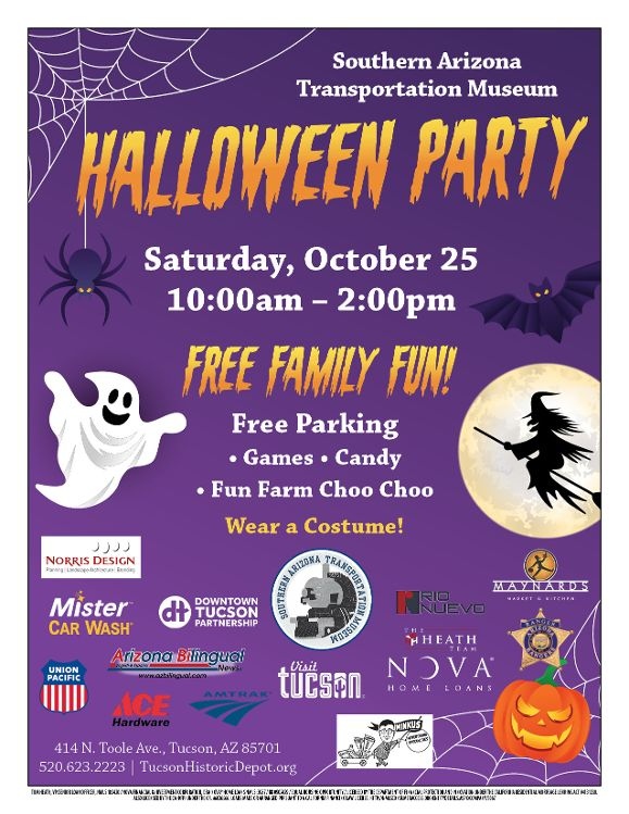 Southern Arizona Transportation Museum Halloween Party