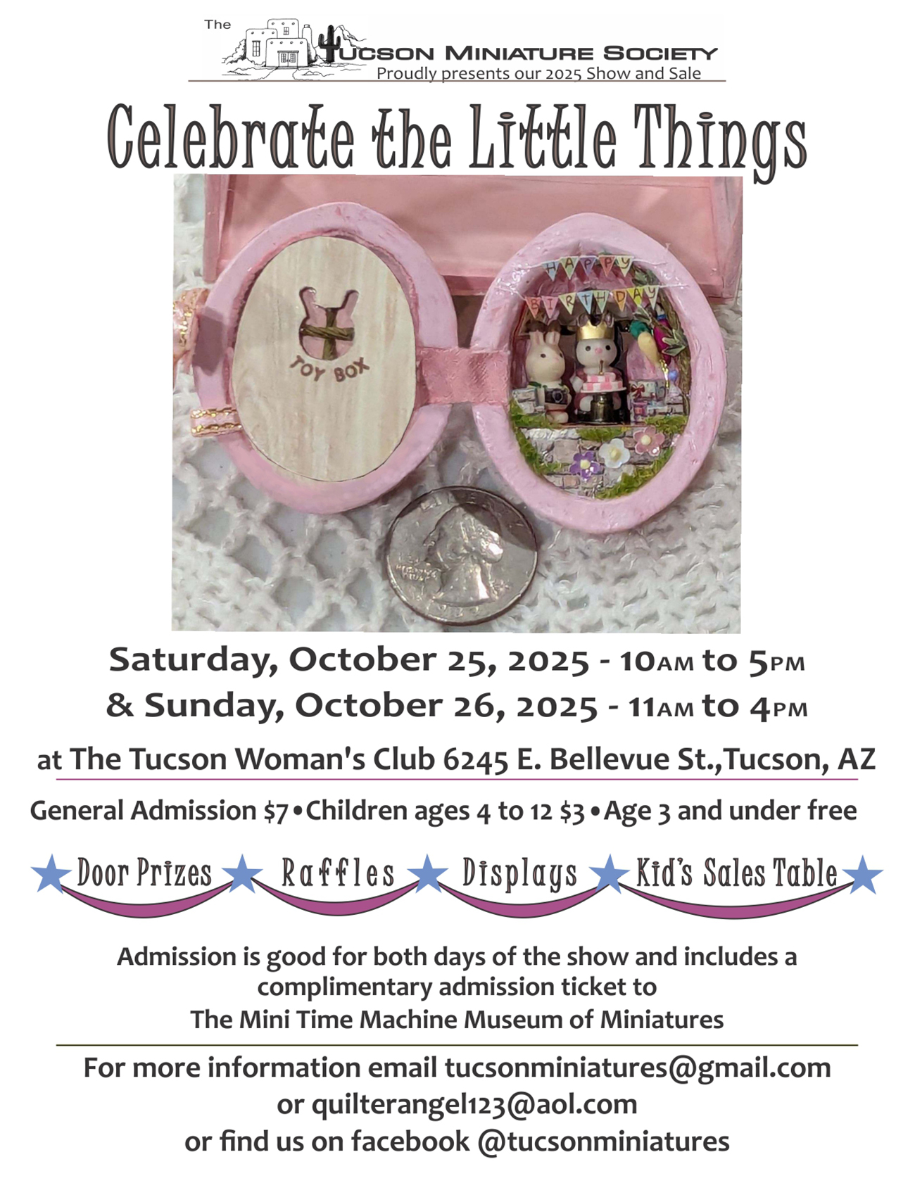Tucson Miniature Society–Celebrate the Little Things