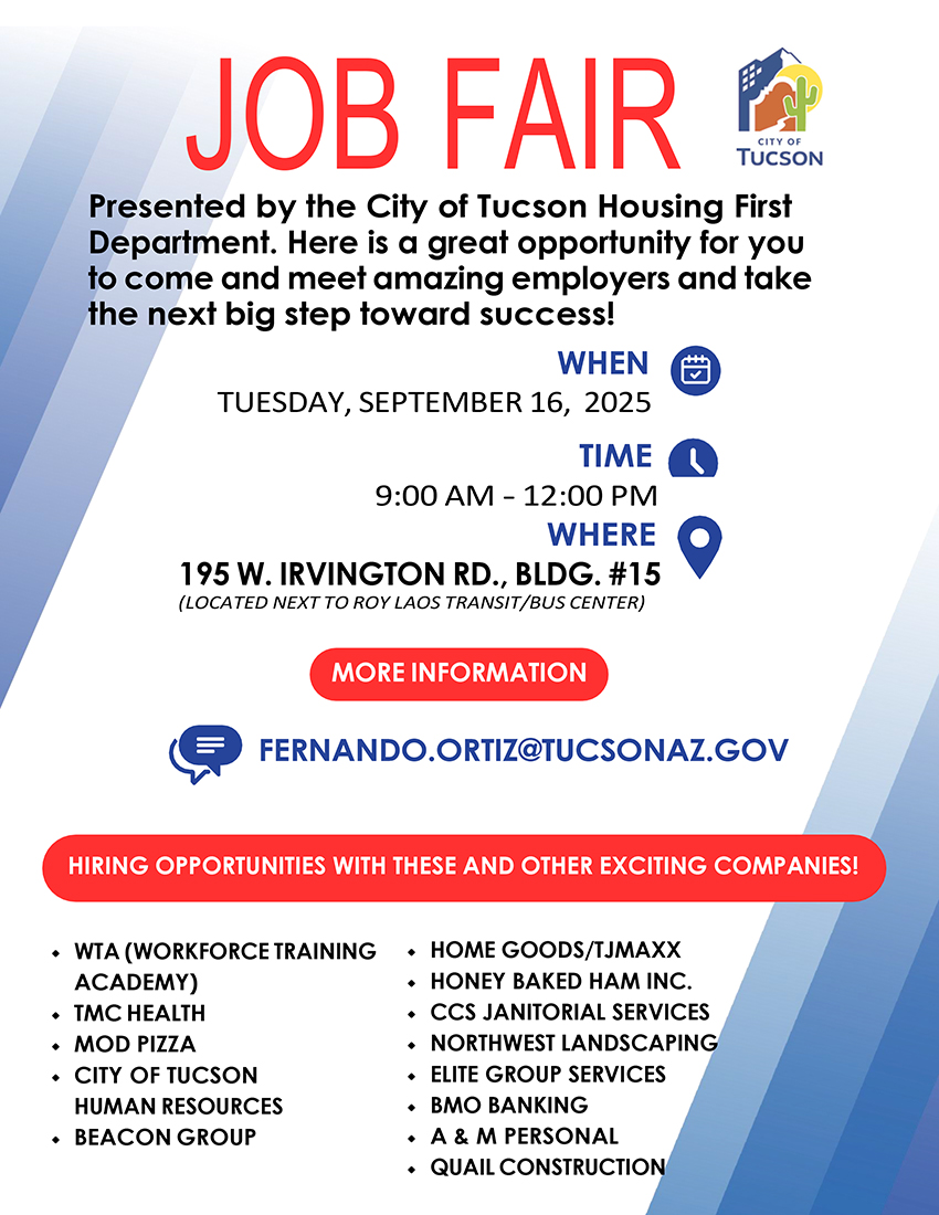 City of Tucson Job Fair