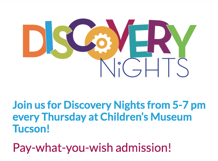 Free Discovery Nights at Children's Museum Tucson