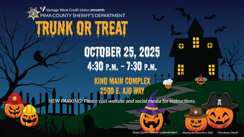 Pima County Sheriff's Department Trunk or Treat