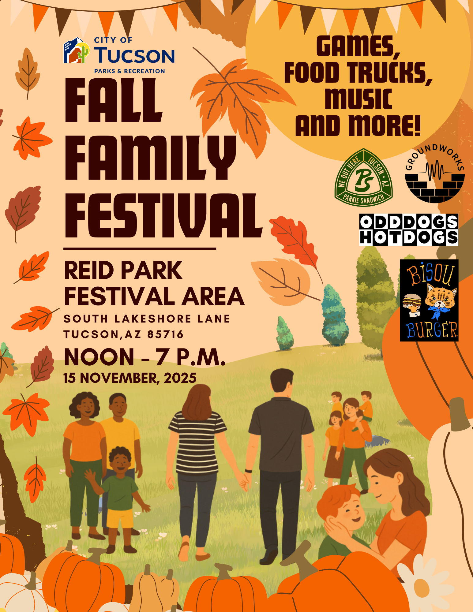Tucson Parks & Rec Fall Family Festival
