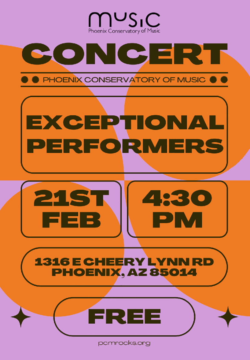 Free Exceptional Performers Concert