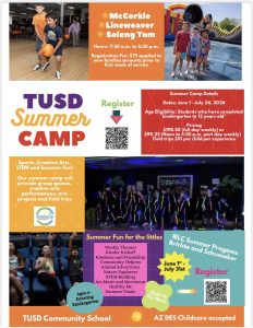 TUSD Community Education Programs