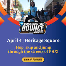 NCAA Women's Final Four Bounce