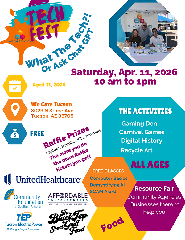 We Care Tucson Tech Fest