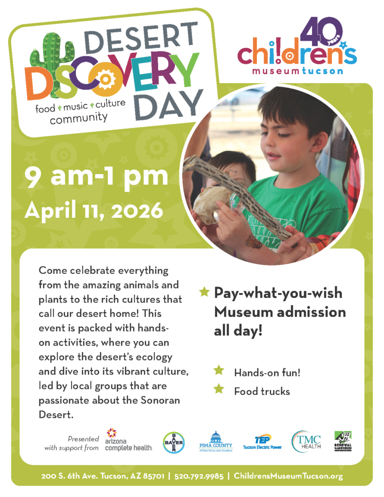 Desert Discovery Days at Children's Museum Tucson
