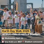 Earth Day Stadium Walk