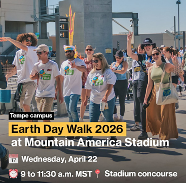 Earth Day Stadium Walk