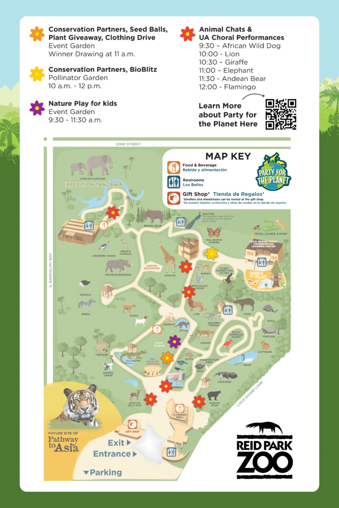 Party For The Planet at Reid Park Zoo