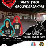 Cushing Street Skate Park Ground Breaking