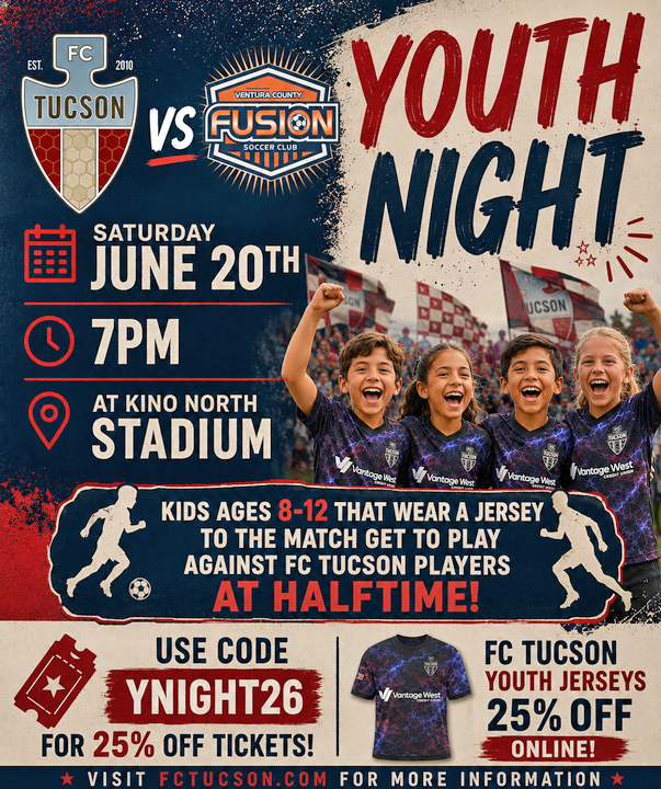 FC Tucson Youth Night
