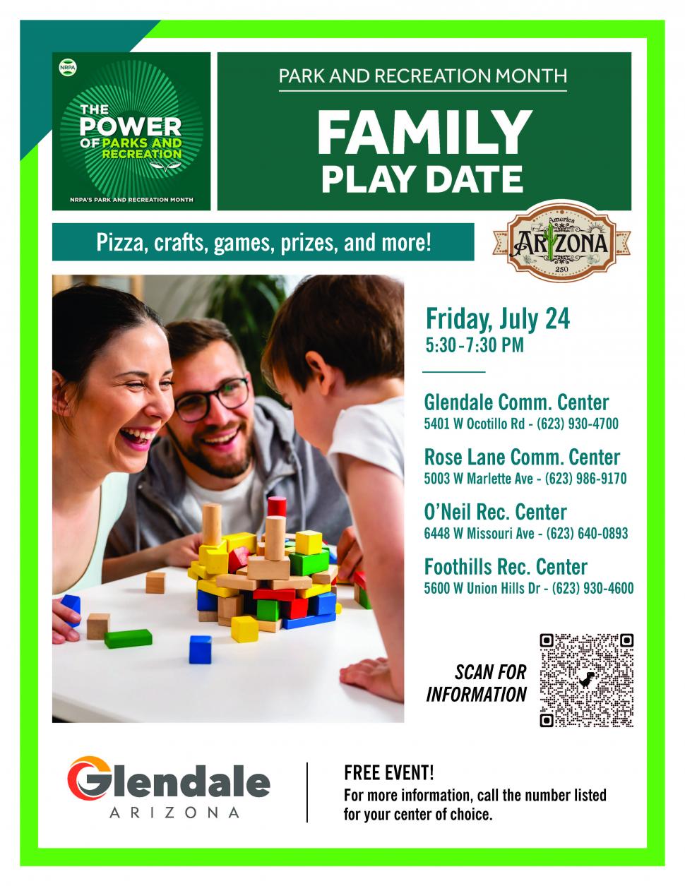 Glendale Family Play Date
