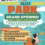 Grand Opening Francisco Elias Esquer Park