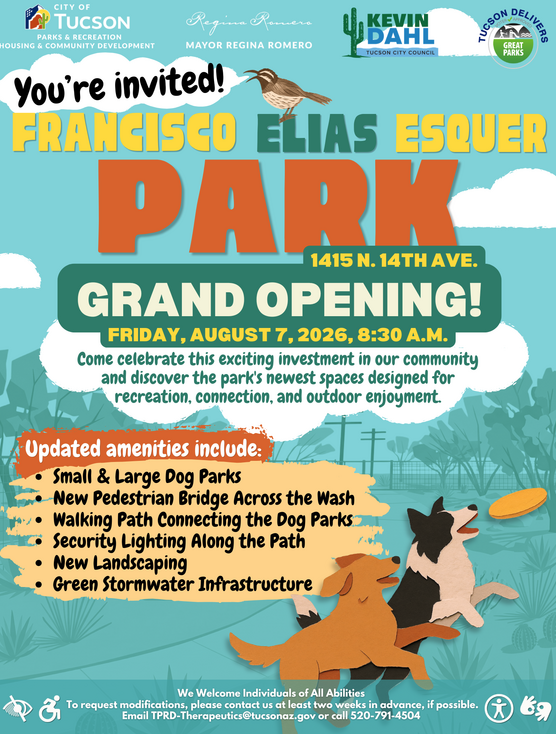 Grand Opening Francisco Elias Esquer Park
