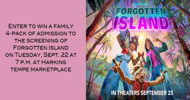 Win a Family 4-Pack to the movie screening Forgotten Island