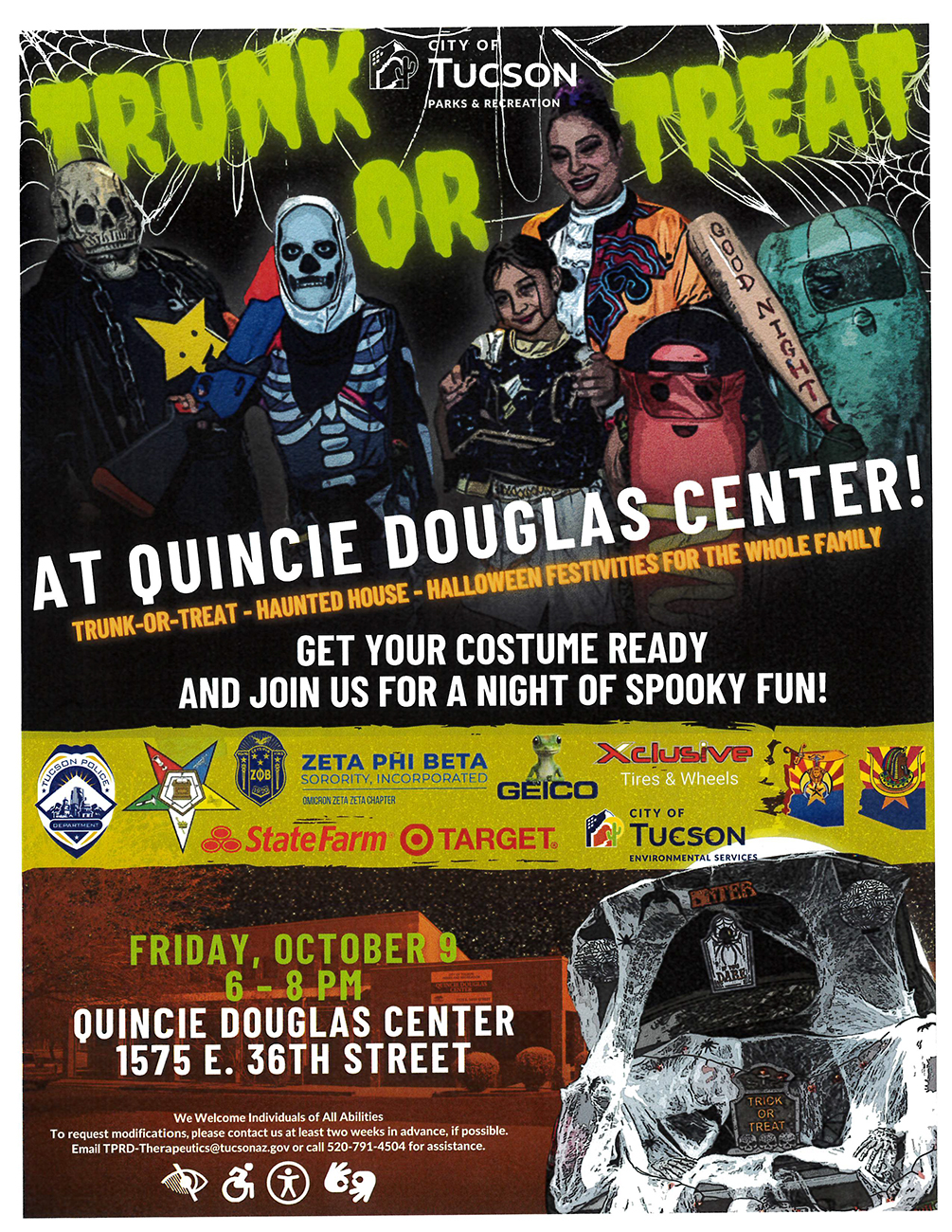 Quincie Douglas Trunk or Treat