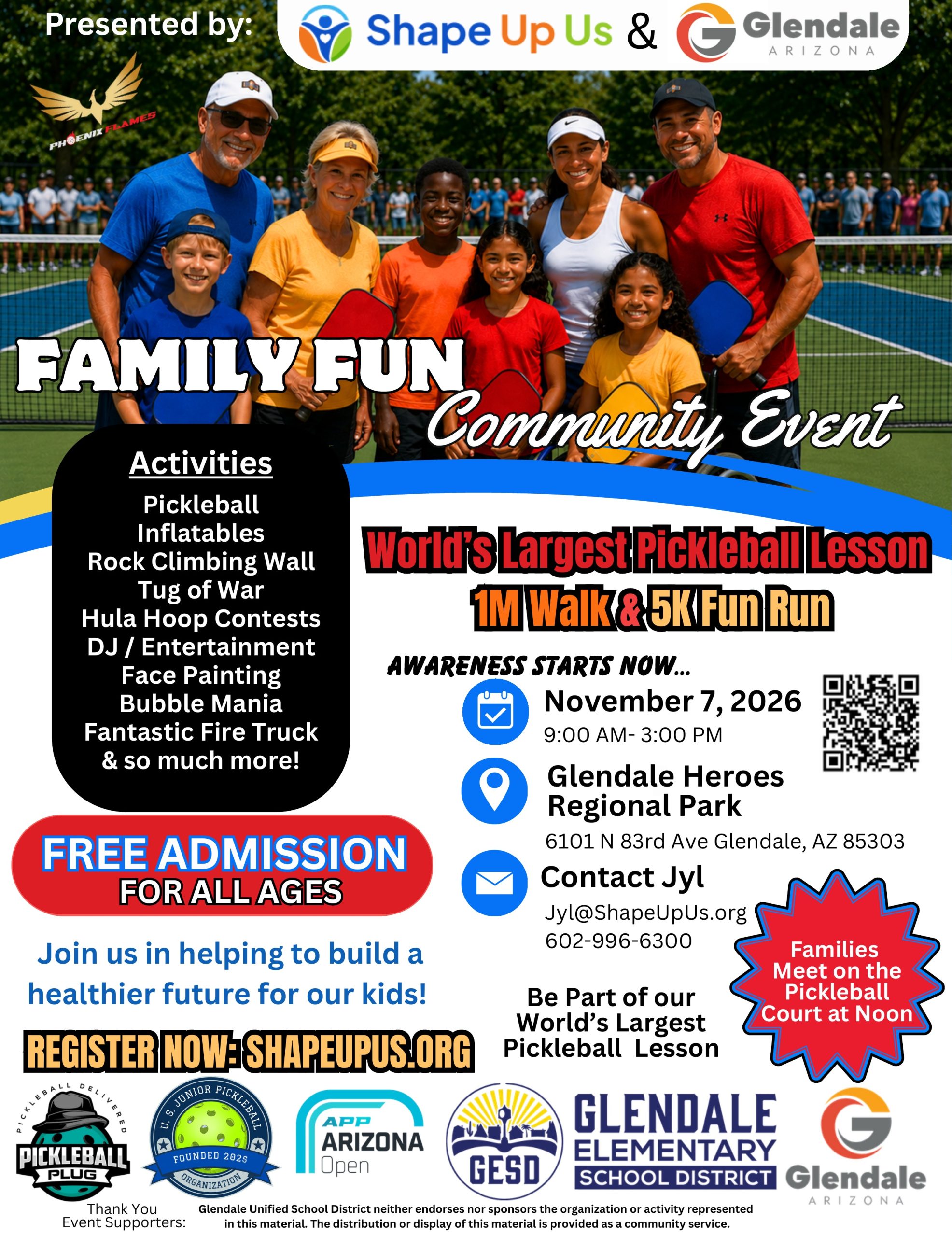 World's Largest Pickleball Lesson